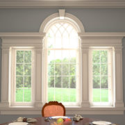 Palladian Window Trim Casing White