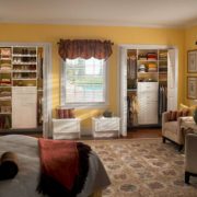 Double Bifold Doors in Bedroom Closet