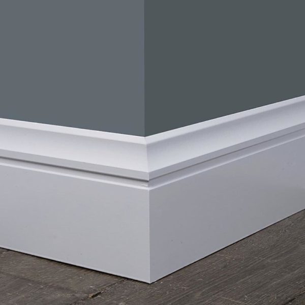 Luxury Plinth White Baseboard Trim