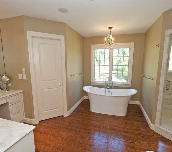 White Interior 2 Panel Door Iowa Remodeling